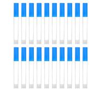 ANDRESLAD 20 Piezas Estuche Protector Rígido para Termómetros 20 Unidades, Tubo de Plástico Transparente 13,2 X 1,6 X 1 Cm, Almacenamiento Seguro para Sondas de Termómetro, Uso Doméstico y