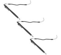 ANDRESLAD 3 Piezas Lápices Capacitivos Táctiles con Punta Fina Estilográfica de Antideslizante para Móviles Tabletas y Ordenadores Accesorios Ergonómicos para Dibujo y Escritura Precisa