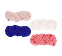 ANDRESLAD 4piezas Diademas Para Mujer De Calentador De Orejas De Grueso Accesorios De Moda Para Otoño Invierno Incluye Colores y Watermelon