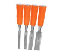 ANDRESLAD 4piezas Formones De Carpintería Alta Cinceles De Para Manualidades Madera De Tallado Mango