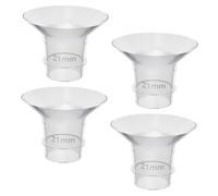 ANDRESLAD 4piezas Insertos De Flange Para Sacaleches Accesorios De Silicona Ajustables Compatibles Extractores De Leche Para Lactancia Reemplazos Prácticos y Seguros