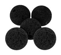 ANDRESLAD 5 Difusores De Piedra Volcánica Decorativos para Aceites Esenciales, Piedras Naturales para Jardín, Decoración De Acuarios, Piedras Redondas para Paisajismo De Estanques.