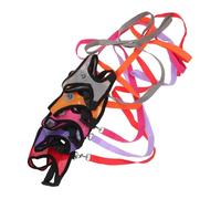 ANDRESLAD 5 Piezas Arnés y Correa para Perro Pequeño Ajustable Transpirable con Malla Suave para Cachorros Juego de Chalecos para Paseo Seguro y Entrenamiento de Razas Pequeñas