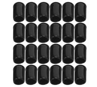 ANDRESLAD 50 Tapones de Goma para Tornillos de 70 MM Tapas Protectoras para Extremos de Tubos Metálicos y Tuberías Flexibles Color Negro Pack de 50 Unidades Protección Antidesgaste
