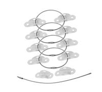 ANDRESLAD 5juegos Anclajes Para Muebles Kit Antivuelco De Correas De Pared Anclaje Para Resistente Fácil De Instalar