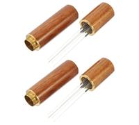 ANDRESLAD Agitadores para Café Espresso 2 Piezas Batidor de Café en Polvo Acero Inoxidable Herramienta Distribuidora para Cafeterías y Hogar Accesorio Dosificador para Máquina de