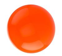 ANDRESLAD Bola de Jardín de Acero Inoxidable Pulida Acabado Espejo Esfera Reflectante Hueca de 150 MM Color Naranja Decoración Exterior Resistente Intemperie para Patios y Jardines