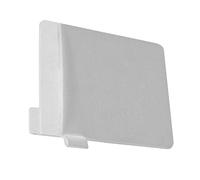 ANDRESLAD Bolsa Autoadhesiva para Ratón de Portátil y Tableta Bolsillo Elástico de Tela Elástica Gris Diseño de Orejas Soporte Compacto para Accesorios de Trabajo y Viaje Funda Adhesiva