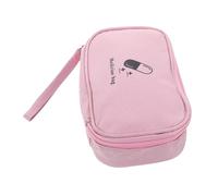 ANDRESLAD Bolsa De Medicina Medicamento De Viaje Vacío Bolsa con Cremallera De Supervivencia Médica con Cremallera Paquete De Píldoras De Prácticos Organizador para Viajar A