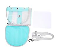 ANDRESLAD Bolsa de Transporte para Animales Pequeños Ventilación, Tamaño 30x25x25 Cm, Color Verde, Transportador Portátil Adecuado para Conejillos de Indias y Hámsters en Viajes y Paseos