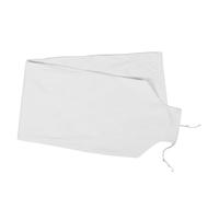 ANDRESLAD Bolsa para Molino de Grano Blanca de 2 Metros Recolector de Polvo Cierre de Cordón Resistente y Multiusos para Molinillo de Arroz y Harina Casera Accesorio para Recogida de