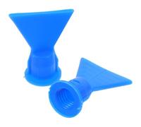 ANDRESLAD Boquillas de Pegamento Planas para Calafatear 14,5 Mm Rosca, Repuesto para Dispensador de Sellador, 2 Piezas, Accesorio para Puertas y Ventanas, Aplicador de Masilla Preciso