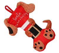 ANDRESLAD Calcetín Navideño De Huesos Tejer Medias Navideñas Equipo Calcetín De Navidad Adornos Bolsas De Navidad Dulce Juguetes De Navidad Calcetín Navideño De Fieltro Franela