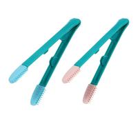 ANDRESLAD Cepillo Limpiador para Gatos 2 Piezas Peine para Ojos de Gato Azul Plástico Suave y Portátil Elimina Manchas de Lágrimas Cuidado Higiénico para Gatitos y Mascotas