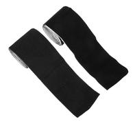 ANDRESLAD Cinta de Gancho y Bucle Autoadhesiva Negra 2 Piezas 8X10 CM X 3 M Antideslizante para Cojines de Sofá y Colchones Reutilizable y Fuerte Adhesión para Hogar y Oficina