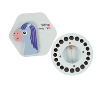 ANDRESLAD Contenedor De Dientes De Caja De Recuerdos De Primer De Cabello Accesorio Infantil Almacenamiento y