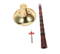 ANDRESLAD D-key Suona Chinese Instrument Imitation Rosewood With Bowl Lightweight Beginner Instrument For Cultural Festivals And Folk Performances