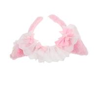 ANDRESLAD Diadema Con Orejas De Gato, Diadema De Lolita Para El Pelo, Accesorio Para El Pelo De Sirvienta, Con Lazo, Para Mujeres Y Niñas, Disfraz De Fiesta De Halloween, Color Rosa