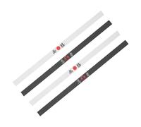 ANDRESLAD Diadema Ninja Japonesa para Hombre y Mujer, Diadema Deportiva Transpirable de Karate Estampado Tradicional, Banda Ajustable para Cocina, Artes Marciales y Disfraz, Pack de 4 Piezas