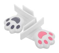 ANDRESLAD Elevador de Asiento de Inodoro Gato 2 Piezas Abs Multiusos Manija para Tapa Wc Accesorio Baño Práctico para Hogares Oficinas y Hostelería Color Aleatorio