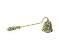 ANDRESLAD Extintor de Velas de Mano de Campana Navideña Apagamechas para Velas de Té y Frasco Herramienta Cuidado Antiguo