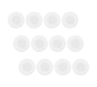 ANDRESLAD Fundas Protectoras de Silicona Suave para Estetoscopio 12 Piezas Cubiertas de Repuesto Blancas Antideslizantes Compatibles Varios Modelos Accesorio Médico para Uso Profesional