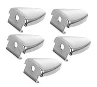 ANDRESLAD Gancho de Garra Triangular de Hierro para Bombo, 5 Piezas de Accesorios de Batería Resistentes, Conector de Repuesto para Caja, Compatible Instrumentos de Percusión