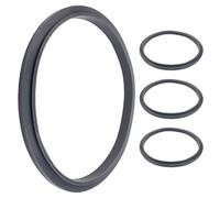 ANDRESLAD Juntas de Sellado de Silicona para Exprimidor 900W 4 Piezas Repuestos Flexibles Resistentes Accesorios Compatibles para Extractor de Jugos Uso Alimentario Seguro