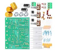 ANDRESLAD Kit Placa Amplificadora de Potencia Estéreo Doble Canal para Audio DIY Módulo de Circuito Plástico y Perilla Dorada Adecuado para Montaje Electrónico y Proyectos de Sonido en