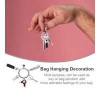 ANDRESLAD Llavero Peluquero Diseño Colgante de Metal para Mochilas y Bolsos Decoración Única para Graduaciones y Regalos Especiales