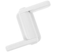 ANDRESLAD Manija De Puerta Anti-bebés Cerradura De Seguridad Abs Adhesivo Fuerte Diseño Doble Deflector