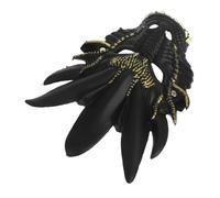 ANDRESLAD Máscara De Dragón Con Banda Elástica: Máscara De Disfraz Con Cabeza De Animal 3d Realista, Divertido Accesorio Facial Para Cosplay De Halloween Y Fiestas De Máscaras.