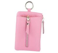 ANDRESLAD Monedero Billetera Pequeña De Cuero Portátil para Cambios Bolso Multifuncional para Llaves para Uso Diario y Eventos Sociales