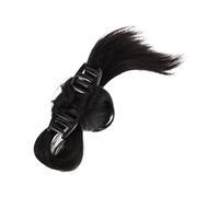 ANDRESLAD Moño Postizo Pinza Resistente Sintético Despeinado Estilo Retro para Mujer Fácil de Llevar para Viajes y Peinados Casual y Formal