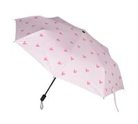 ANDRESLAD Paraguas Plegable Unisex Con Diseño De Corazón Ideal Para Viajes Como Para Uso Diario