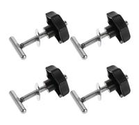 ANDRESLAD Perillas de Sujeción de Manijas de Plástico para Pernos en T Tuercas de Montaje para Riel Compatible con Volkswagen Ajuste Manual Resistente Intemperie Kit para Reparación