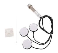 ANDRESLAD Piezoeléctrico Pickup Instrumentos Acústicos Transductor Adhesivo con Tubo de Aluminio Guitarra Ukulele y Kalimba Accesorios de Alta Sensibilidad y Audio Claro