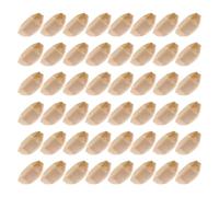 ANDRESLAD Platos de Sushi Desechables de Madera 100 Piezas 19.5x10 Cm Barquitos para Aperitivos y Servir Comida Natural para Catering y Picnics en Restaurante y Hogar