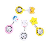 ANDRESLAD Reloj De Enfermera Extensible Cristal y Aleación, Diseño Moderno, para Personal Médico y Estudiantes, Paquete De 4 Unidades (tamaños 5, 13, 15, 19)