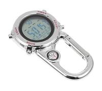 ANDRESLAD Reloj De Escalada Colgante Multifuncional De Metal Color Rojo Reloj Luminoso Brújula Hebilla 1 para Actividades Libre para Montañismo