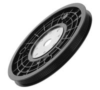 ANDRESLAD Sistema de Transmisión por Correa para Bicicleta Estática Polea Tensora de Plástico Resistente Accesorio para Máquina de Ejercicio Indoor Compatible con Bicicleta Fitness y