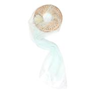 ANDRESLAD Sombrero Tradicional Chino de Bambú Hecho a Mano con Velo Facial Color Verde Menta Diseño Cónico Ligero y Transpirable para Cosplay Fotografía y Presentaciones de Hanfu