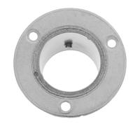ANDRESLAD Soporte De Barra De Ropa Resistente, Soporte De Brida De Acero Inoxidable, Soporte De Barra De Armario, Soporte De Riel De Ropa De Pie Alto para Guardarropa, Hogar, Hotel, Centro