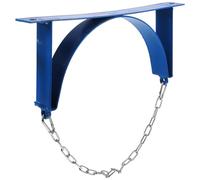 ANDRESLAD Soporte de Tanque de Gas de Hierro Resistente Montaje Pared para Bombonas de Butano y Propano Uso Camping y Hogar Seguro y Estable