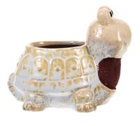 ANDRESLAD Tarro de Cerámica para Cerillas Pequeño, Contenedor Decorativo Multifuncional para Chimenea y Mesa, Diseño Vintage Seguro E Insípido, Accesorio Decorativo para Hogar y Oficina