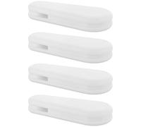 ANDRESLAD Tiradores de Plástico para Persianas Enrollables y Cortinas Verticales Juego de 4 Piezas Borlas Manijas Redondas para Cordón Accesorios Ligeros y Funcionales para Decoración y