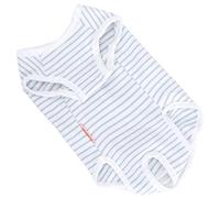 ANDRESLAD Traje de Recuperación para Gatos XL Camiseta Protectora Postoperatoria Transpirable y Ligera Ropa de Enfermería Anti-Lamidos y Anti-Mordidas para Heridas Abdominales Uso