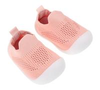 ANDRESLAD Zapatos para Niña Pequeña de Malla Transpirable Suela Suave y Flexible Talla 15 125 CM Primeros Pasos para Bebés en Temporada de Clima Cálido Calzado Ligero y Cómodo para