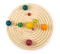 Andreu Toys-3D Solar System Puzzles de Madera, Multicolor (16110)