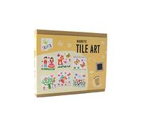 Andreu Toys- Magnetic Tile Art Arcilla y plastilina, Color (Multicolor) (1260057)